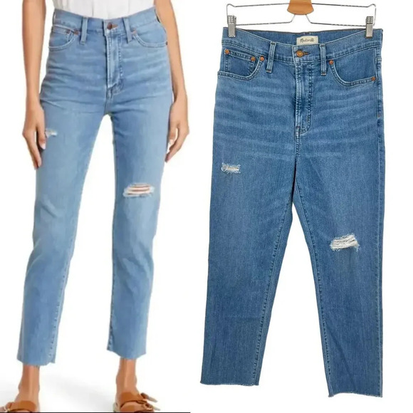 Madewell The‎ Perfect Vintage Jeans in Croton Wash Size 29 - Picture 1 of 14
